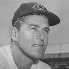 johnny indians gray cleveland 1957 baseball wirephoto x9